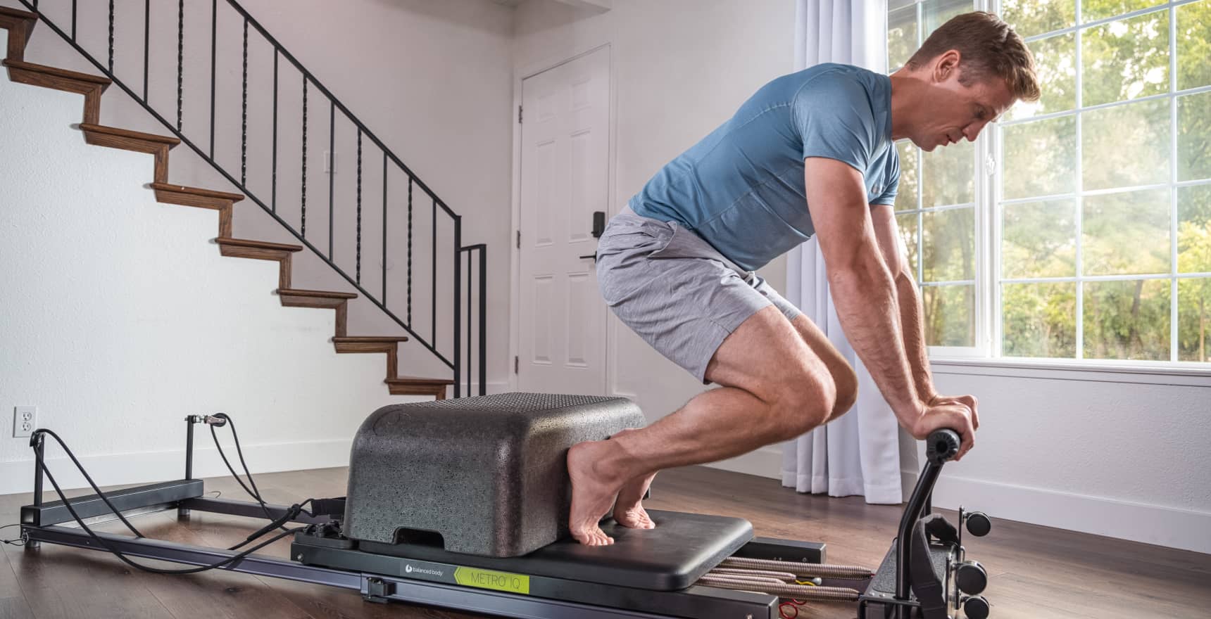A Pilates sitting box and equipment adapted for functional movement
