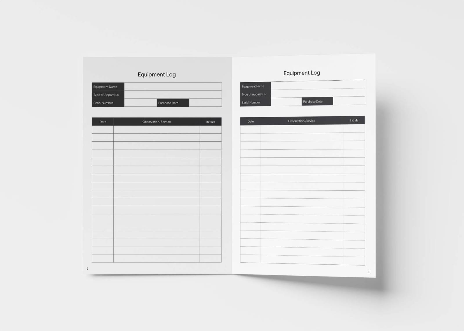 Annual reformer service checklist — Pilates equipment reference photograph