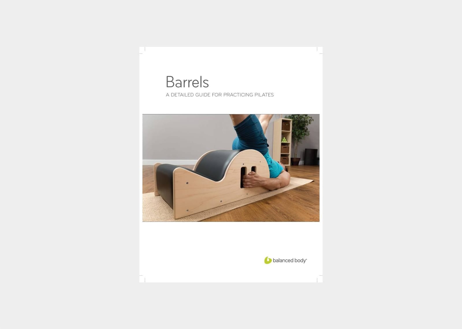 The Pilates arc and spine corrector — Pilates equipment reference photograph