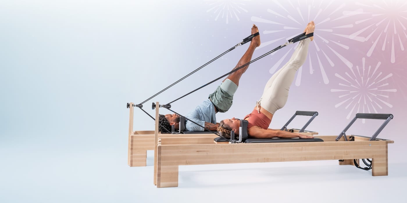 Pilates at home vs at a studio — Pilates equipment reference photograph