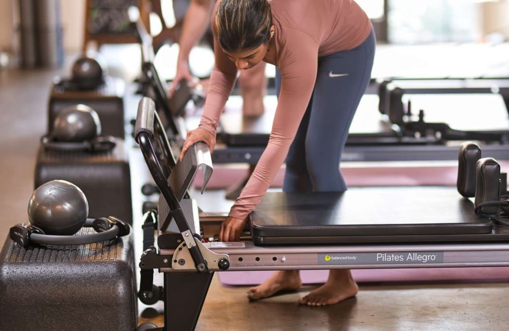 Pilates equipment for travel — Pilates equipment reference photograph