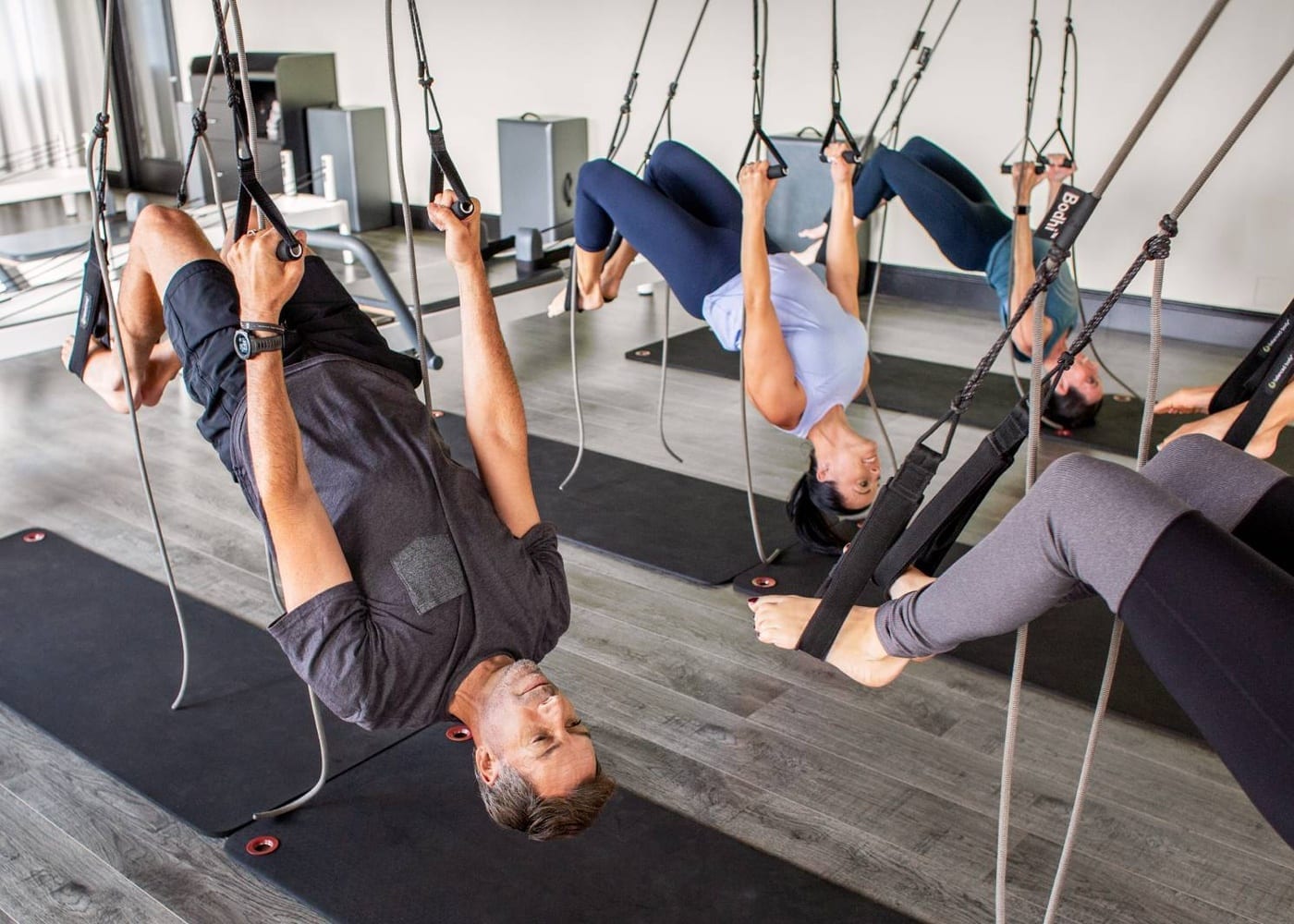 Pilates for seniors — Pilates equipment reference photograph