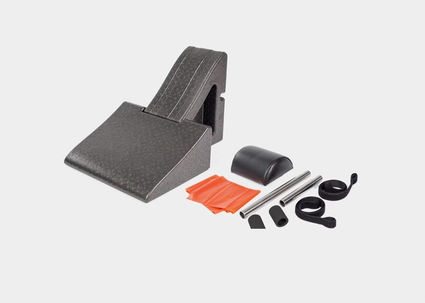 Pilates mat exercises with no equipment — Pilates equipment reference photograph