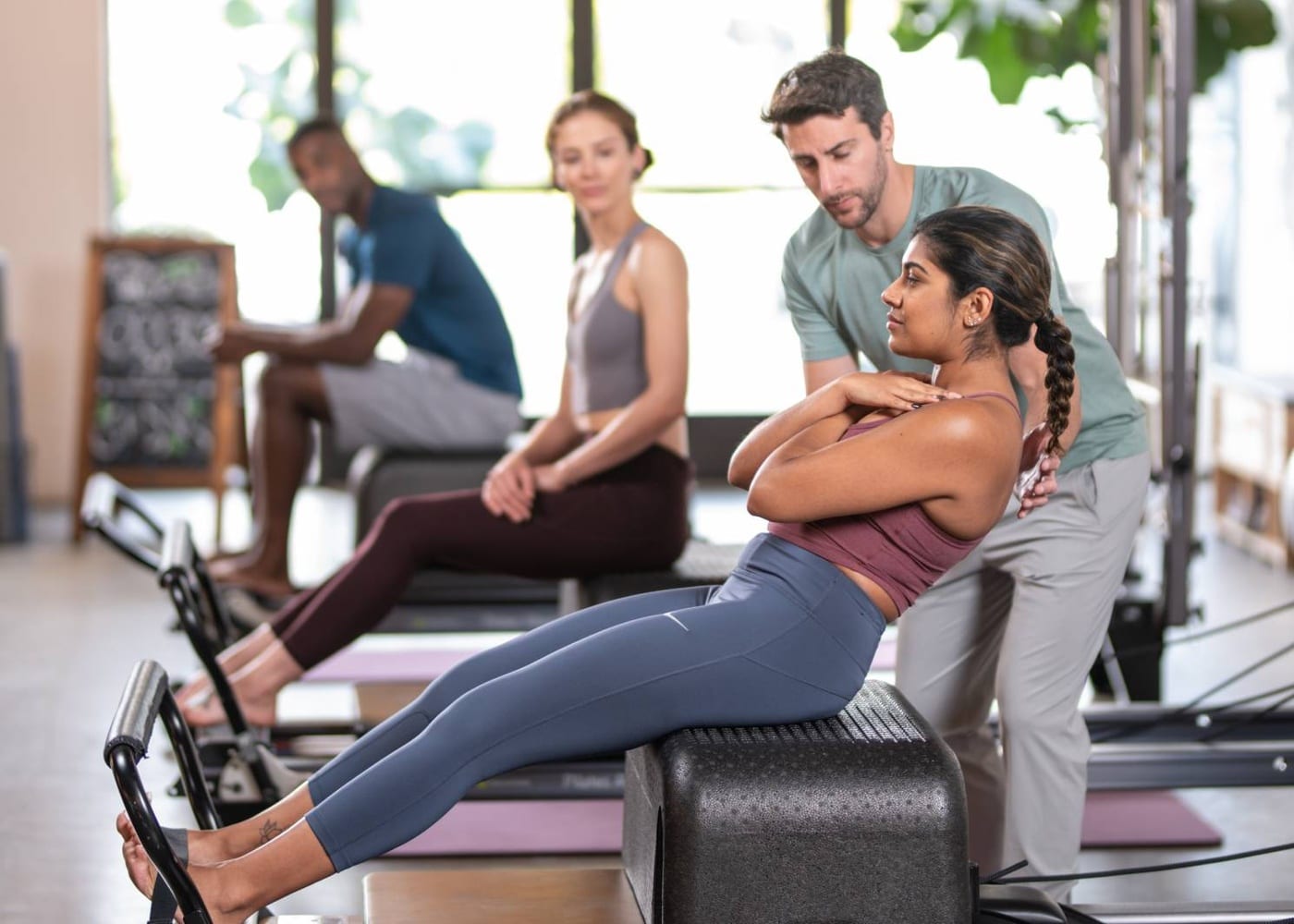 Pilates reformer weight limits explained — Pilates equipment reference photograph