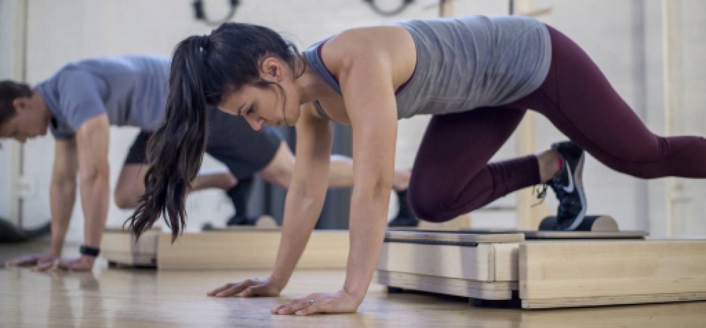 Ceiling height requirements for Pilates equipment — Pilates equipment reference photograph
