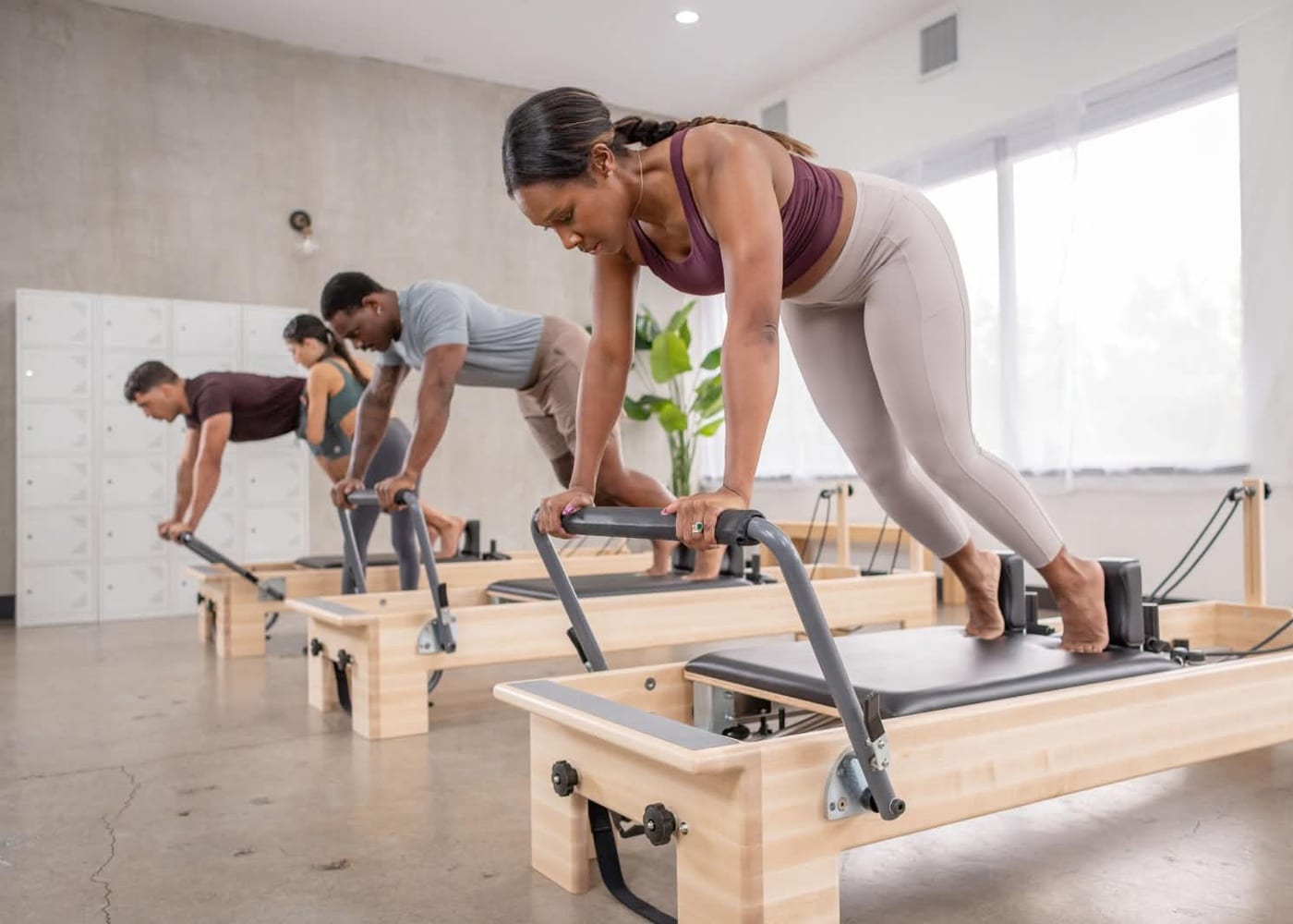 How to inspect a used Pilates reformer — Pilates equipment reference photograph