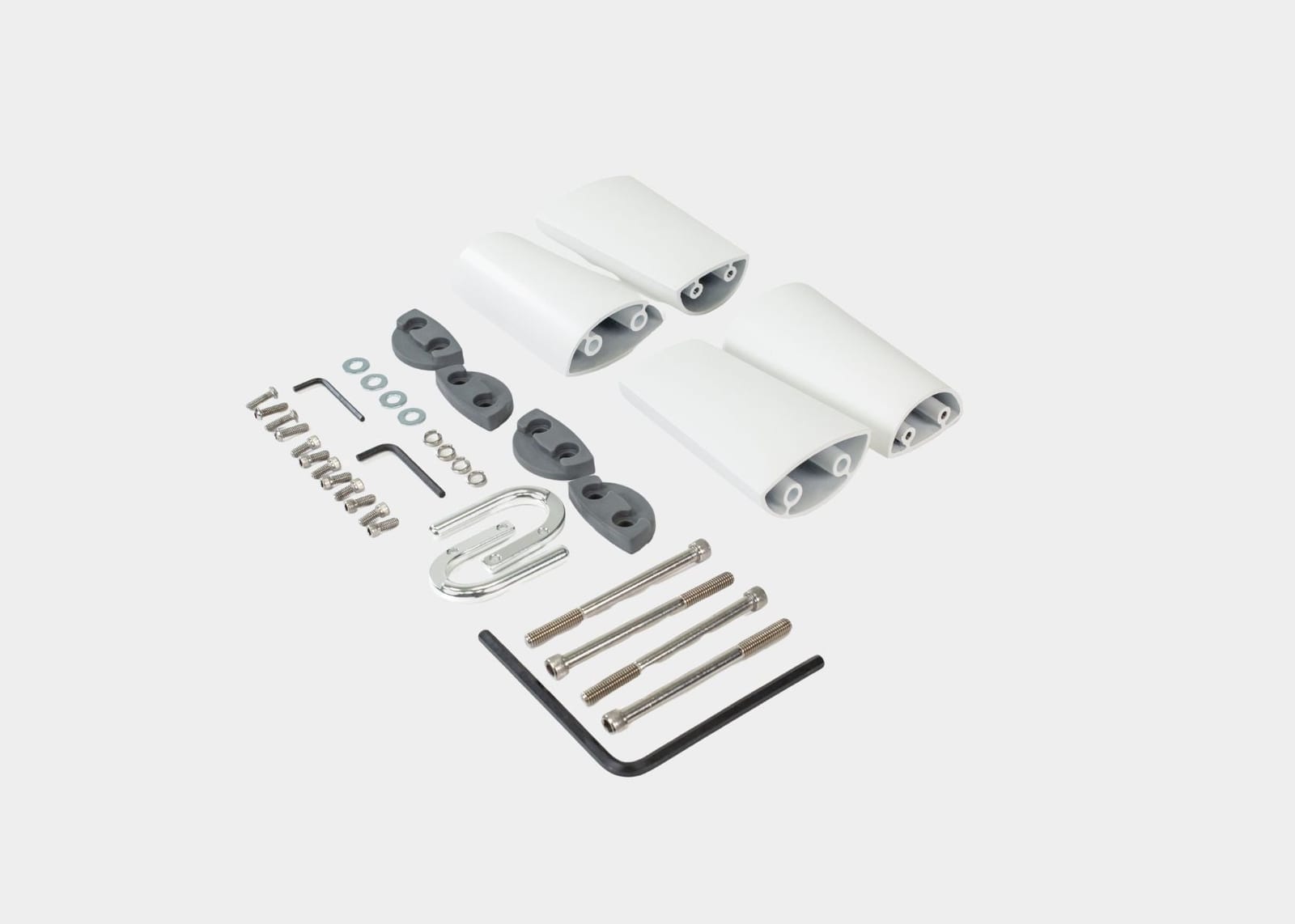 Allegro 2 Leg and Post Kit on white background