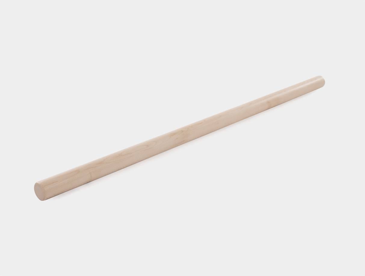 Wooden Maple Dowel for grip and alignment.