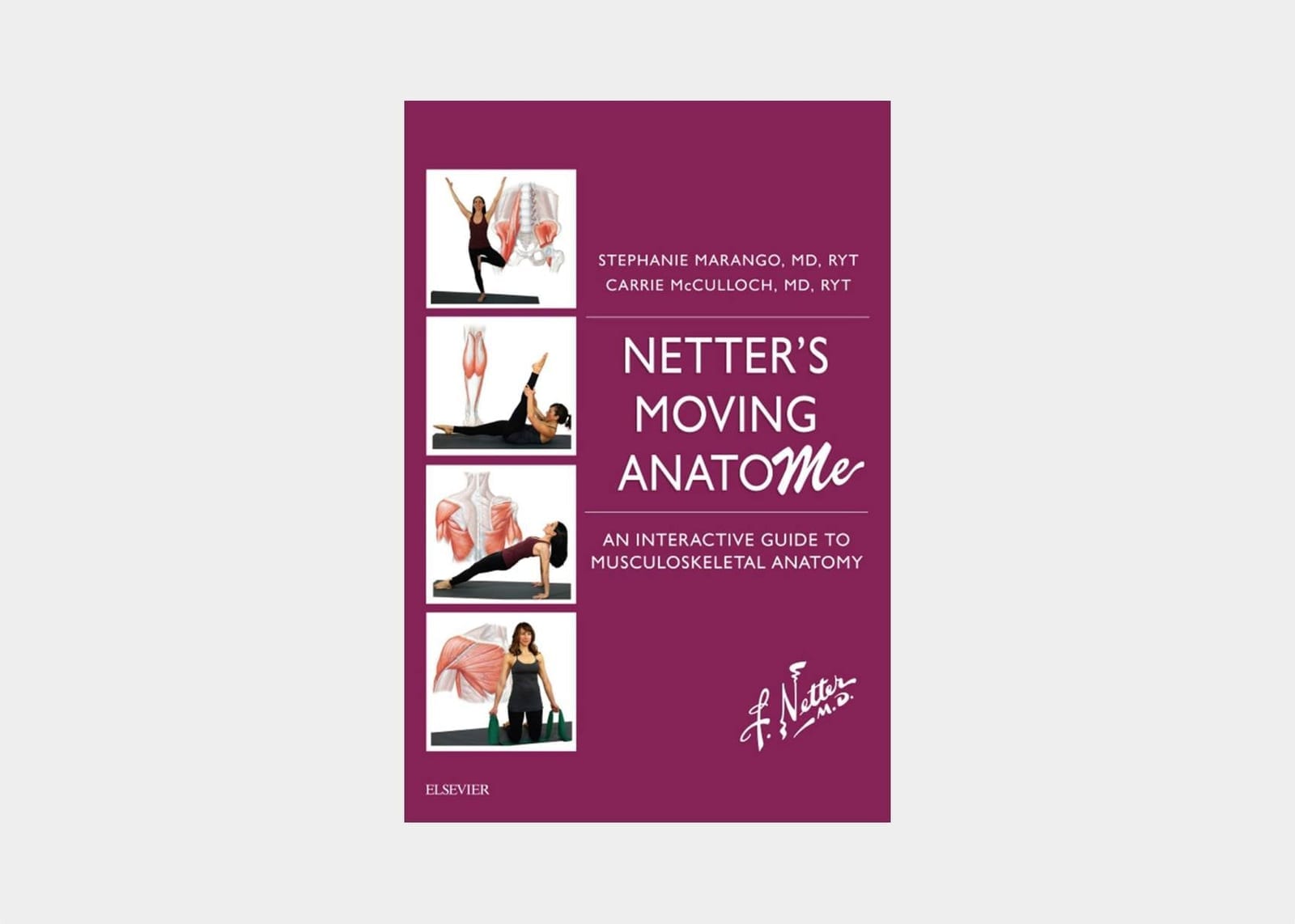 Netters Moving anatoME, an interactive musculoskeletal anatomy guide by Stephanie Marango and Carrie McCulloch.