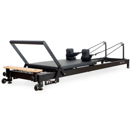 R8-Pro Pilates Reformer – Black | Professional Home & Studio Equipment